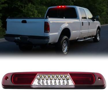 Imagem de Mynoway Luz de freio LED 3rd Third Fits For F250 F350 F450 F550 Super Duty 1999-2016/Ranger 1995-2011/B2300 B2500 B3000 B400 1995-2003, lâmpada de parada de montagem alta central, cabine Luz de carga