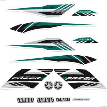 Imagem de Adesivos Para Moto Yamaha Fazer 150 SED YS 2016 + Emblemas - SPORTINOX