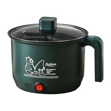 Imagem de KiBcsLic Pequena panela elétrica de arroz faz sopa, macarrão instantâneo, panela para bolinhos, macarrão instantâneo frito, fácil de usar, Só Pote