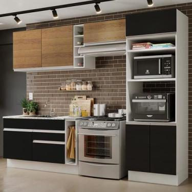 Imagem de Cozinha Completa com Armário e Balcão (sem tampo e pia) - MADESA