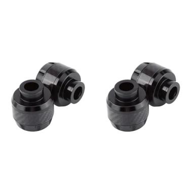 Imagem de Acouto 2 par de Controles Deslizantes Duráveis de Moldura de Moto de Fibra de Carbono para Proteção contra Colapso e Segurança Aprimorada