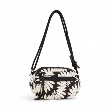 Imagem de Bolsa Chuchu Farm Copabanana Branca e Preto Verão 25