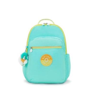 Imagem de Mochila Kipling Seoul Poppy Aqua C-Feminino