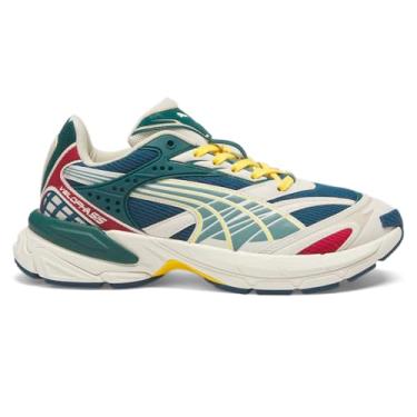 Imagem de PUMA Tênis masculino Velophasis Phased cadarço casual - cinza, Bege, multi, 40
