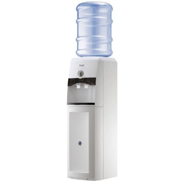 Imagem de Bebedouro De Garrafão 2,6 Litros Branco-fumê Stille Master Begel Bebedouro De Coluna 220v