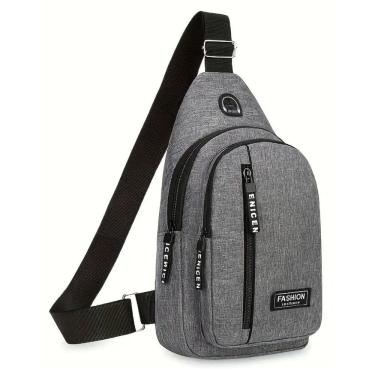 Imagem de Pochete Masculina Bolsa De Ombro Mochila Transversal