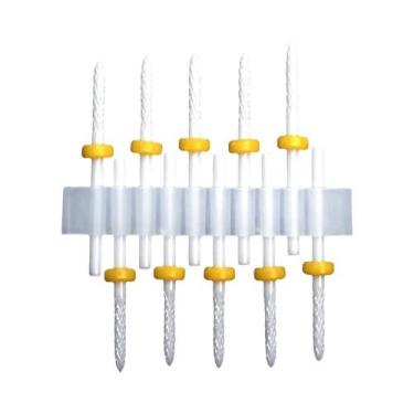 Imagem de Conjunto De Brocas De Cerâmica Para Unhas, 10 Peças Para Máquina Elétr