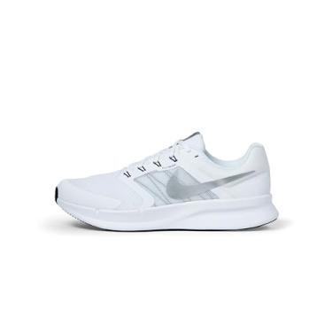 Imagem de Nike Tênis de corrida masculino Run Swift 3 Road, Branco/prata metálico/cinza futebol, 47
