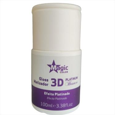Imagem de Magic Color Gloss Matizador 3d 100mls Platinum Branco