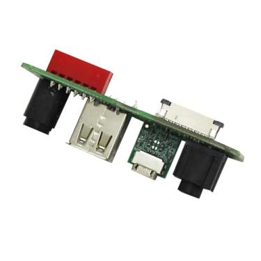 Imagem de Porta de carregamento de alto-falante para alto-falante JBL Xtreme 2 versão GG, placa de circuito de módulo de carregamento rápido para bricolage