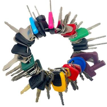 Imagem de Heavy Equipment Keys Master Set 50 unidades para construção - WAH LIN 
