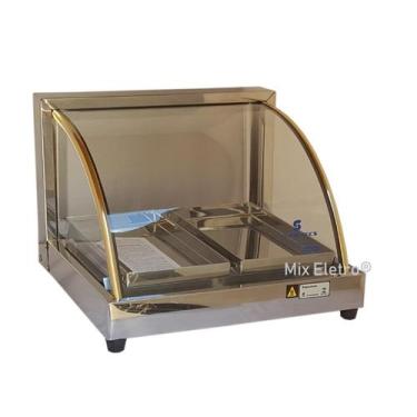 Imagem de Estufa de salgados elétrica 37cm com 2 Bandejas Supritecs, 110V