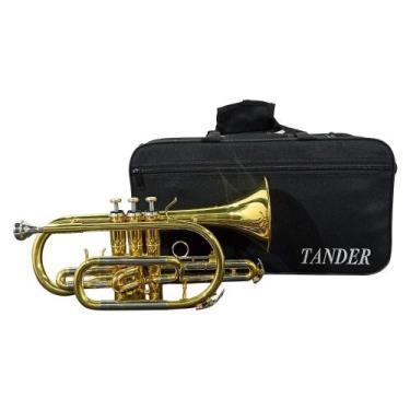 Imagem de Trompete SI Bemol Laqueado com Case - Tander