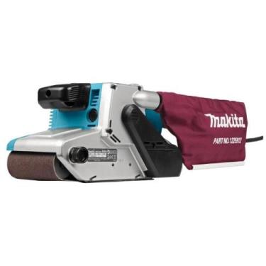 Imagem de Lixadeira de Cinta 100Mm 1010W Ideal para Madeira Metal Com Coletor de