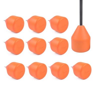 Imagem de TY Archery Braodheads Pontas De Flecha De Espuma Pontas De Flecha Jogo De Prática Esponja Macia Eva Para Tiro Com Arco Jogo De Combate Cs Tiro Esporte Ao Ar Livre (Pacote Com 10)