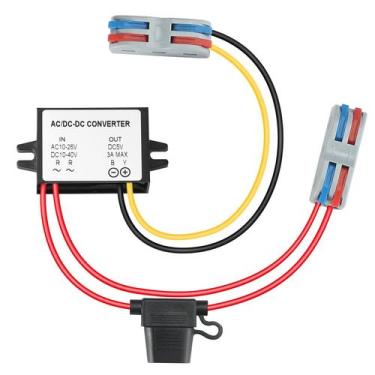 Imagem de Conversor de energia MZHOU AC/DC 10-26V/10-40V para DC 5V 3A 15W