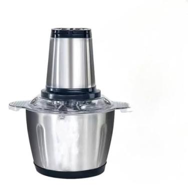 Imagem de Picador De Alimentos Moedor De Carne Mixer Elétrica Processador Cozinha Casa Alho (3L / COM ALÇA,110V)