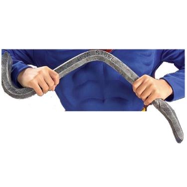 Imagem de Barra de aço dobrável Superman com som, Multicor, Tamanho Único