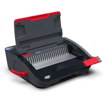 Imagem de GBC Máquina de encadernação CB20 CombBind Punch e Pente, perfura 20 folhas, liga 330 folhas (WSM200025)