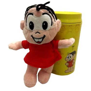 Imagem de Boneca Pelúcia Pequena Mônica Com Cofre Turma Mônica - Tasco