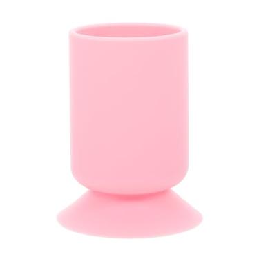 Imagem de FOMIYES Organizador de Porta-pincéis de Maquiagem: Suporte de Caneta Com Ventosa de Silicone - Porta-pincéis de Cosméticos, Porta-lápis de Sobrancelha, Recipiente para Caneta, Recipiente de