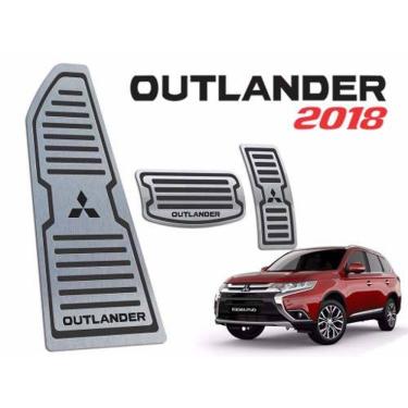 Imagem de Pedaleiras + Descanso De Pé Outlander 2018/2020 Preto