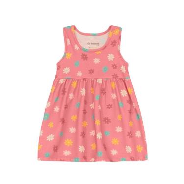 Imagem de Vestido bebê menina colorido de flores Brandili