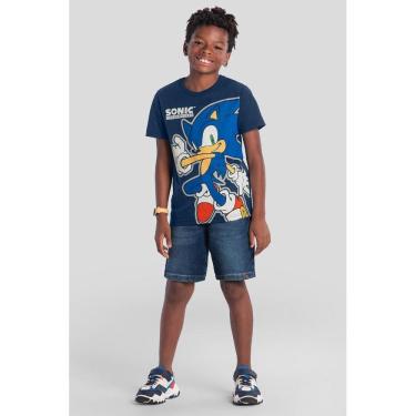 Imagem de Camiseta infantil menino do Sonic Brandili