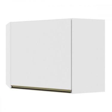 Imagem de Armário Aéreo Cozinha de Canto 1 Porta Branco 6123.7 - Indékes, Branco