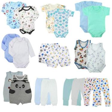 Imagem de Kit Roupa de Bebê 20 Pçs Enxoval Recém Nascido Calça e Body - Koala Ba
