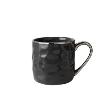 Imagem de URGDWEKJY Caneca de viagem 400 ml design nórdico caneca de leite cerâmica café da manhã copo de água casa escritório xícara de café reutilizável xícara de café (B)