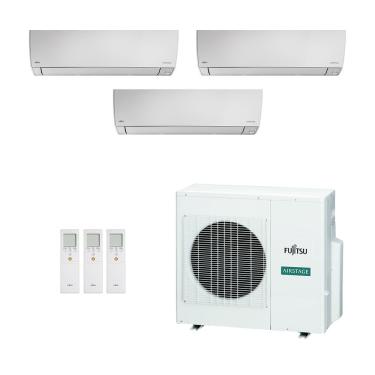 Imagem de Ar-Condicionado Multi Split Inverter Fujitsu 27.000 (3x Evap HW 9.000) Quente/Frio 220V