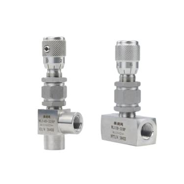Imagem de G 1/20.3 cm 1/10.2 cm 3/20.3 cm NPT 1/5.1 cm aço inoxidável 304 válvula de agulha medidor fluxo regulador controlador FXPCGZISH(3/20.3 cm, NPT THREAD_HIGH PRECISION_ELBOW 90 GRAUS)
