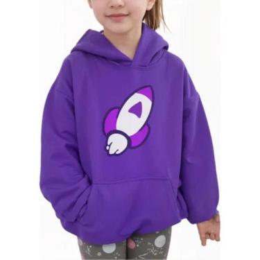 Imagem de Moletom Infantil Katlen Foguete Emily Vick Blusa Frio Moda 2025, 8