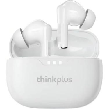 Imagem de Fone LP3 Pro V5.2 Thinkpluss Original Fone de Ouvido Sem Fio Bluetooth TWS - Baixa Latência Jogos Wireless Sport Bluetooth Headset, Microfone embutido, Controle Touch Até 12h Bateria (Branco White)
