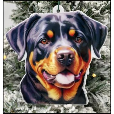 Imagem de Enfeite de cachorro Rottweiler
