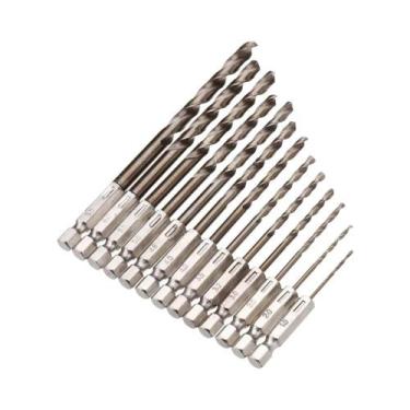 Imagem de Conjunto De Brocas Helicoidais Cobalt HSS-Co M35 13 Peças Faixa De 1.5