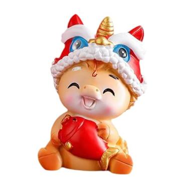 Imagem de Ｂｅｓｇａ Miniatura de Cavalo em Resina, Mini Estatueta para Festas, Decoração de Casa, Figuras Fofas de Cavalos, Enfeite para Mesa, Estante ou Escritório, 5x8x4.5cm