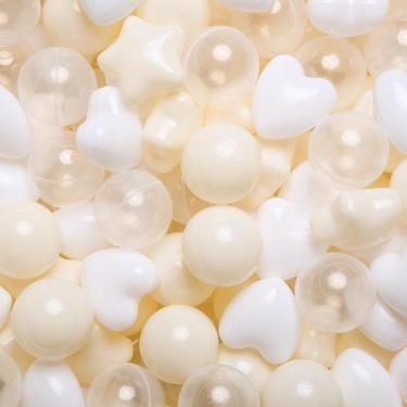 Imagem de Ball Pit Balls GOGOSO Stars Hearts Shape para crianças, 200 unidades