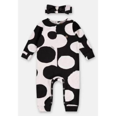 Imagem de Macacão de Bolinhas para Bebê Menina Up Baby-Feminino