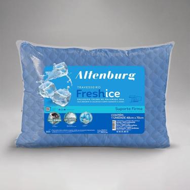 Imagem de Travesseiro Altenburg Fresh Ice Azul 48cm x 70cm