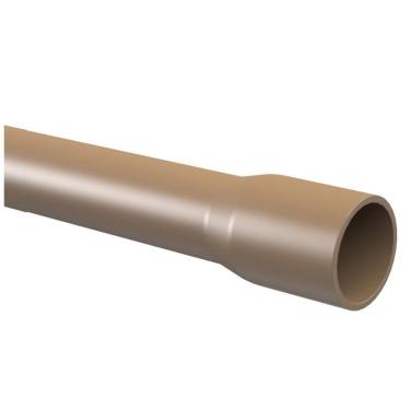 Imagem de Tubo De Pvc Soldável Marrom 3-4"" 25mm 3 Metros - 10.12.178.7 - Tigre Tubo Soldavel 25mmx3m Marrom