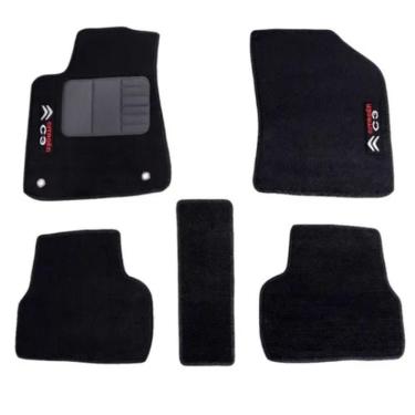 Imagem de Jogo De Tapete Citroen C3 Em Carpete 2013 A 2017 De Borracha