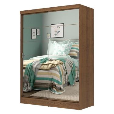 Imagem de Guarda Roupa Infantil Luke 2 Portas de Correr Espelho Madesa