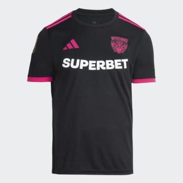 Imagem de Camisa Nyvelados Kings League Adidas Masculina, Preto, P