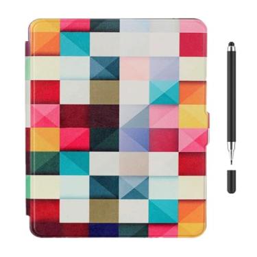 Imagem de Akacy Capa com padrão pintado para Amazon Kindle geração 8ª (versão 2016), modelos SY69JL. fina e leve, à prova d'água (25)