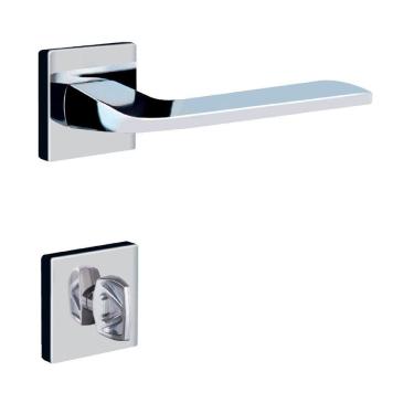 Imagem de Fechadura Banheiro Roseta Cromado Ultra Line Aliança