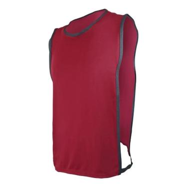 Imagem de Kit Com 5 Coletes Futebol/Futsal Com Helanqu Grená