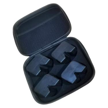 Imagem de HUANGGG 4 peças de almofada de borracha para elevador de carro adaptador de elevação acessório protetor de trilhos de moldura lateral de solda