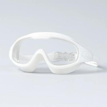 Imagem de Plevra Óculos-Máscara Adulto para Natação e Mergulho em Silicone – Branco